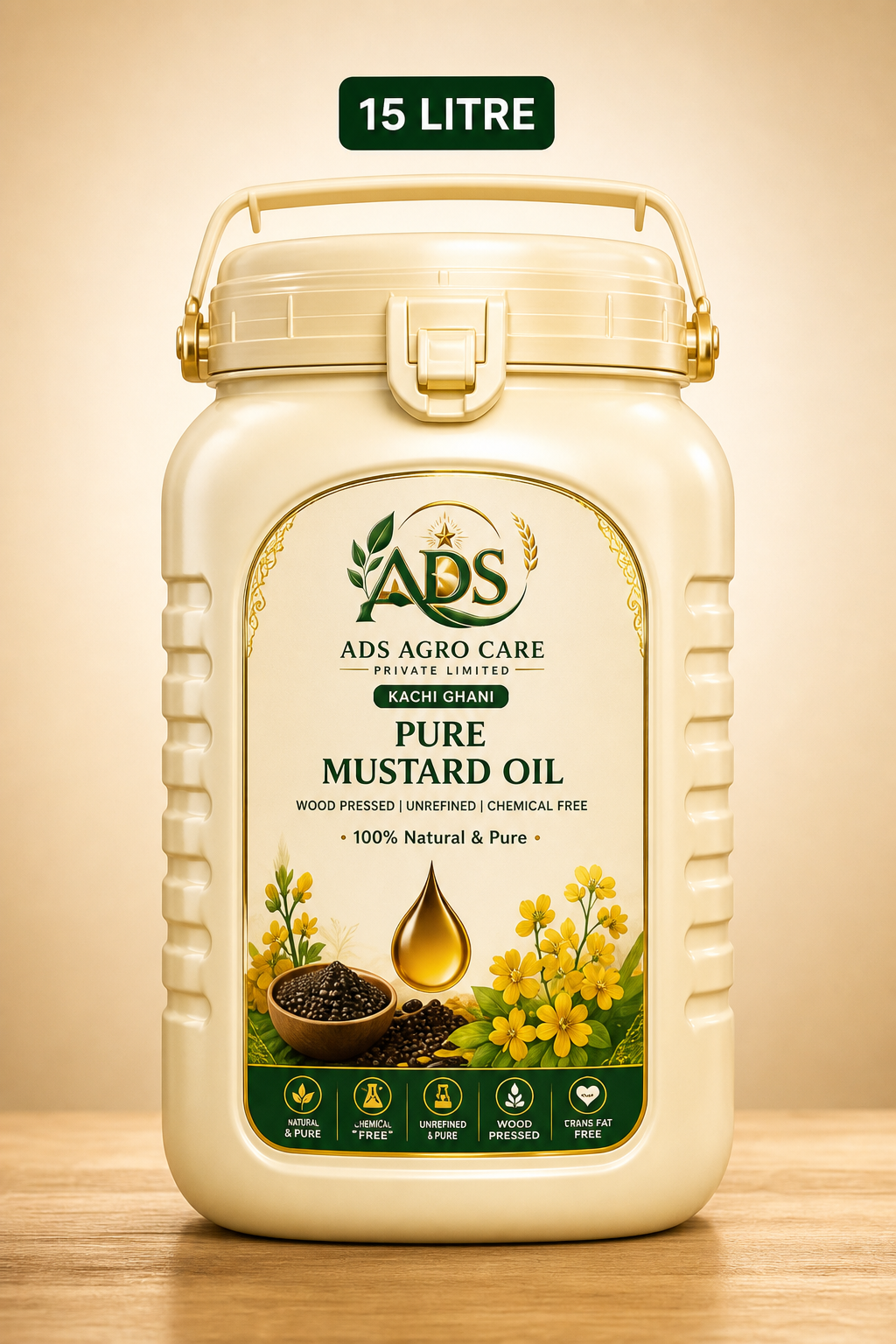 15 Litre Jar